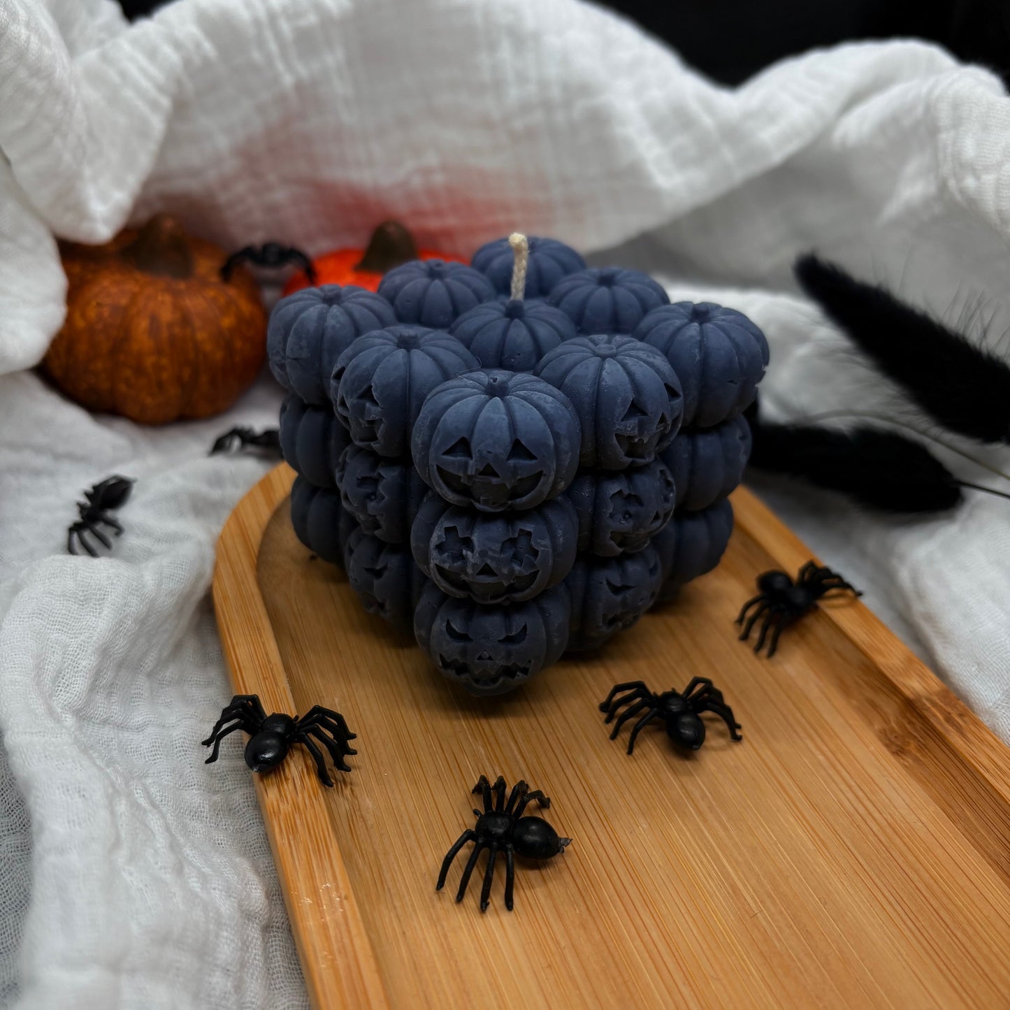 🎃 Bougie - Pumpcube 👻