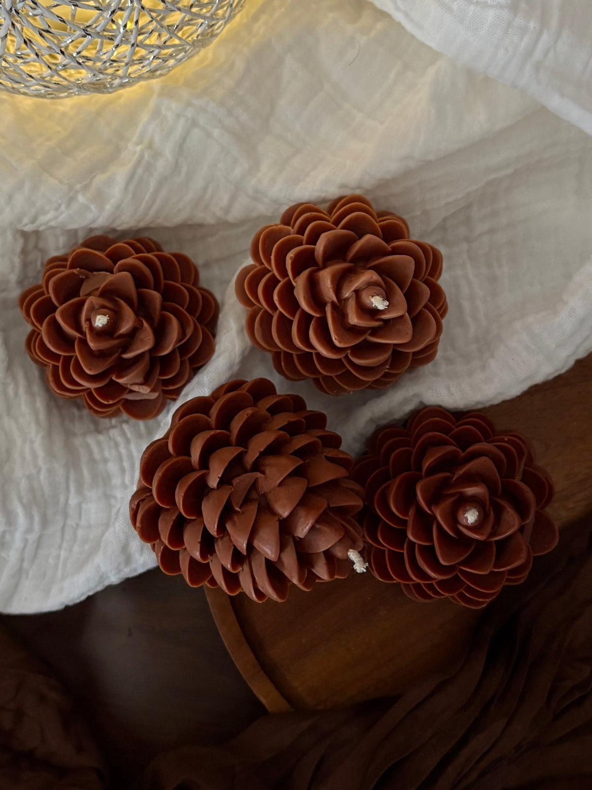 Bougie Pomme de pin - BCANDLES