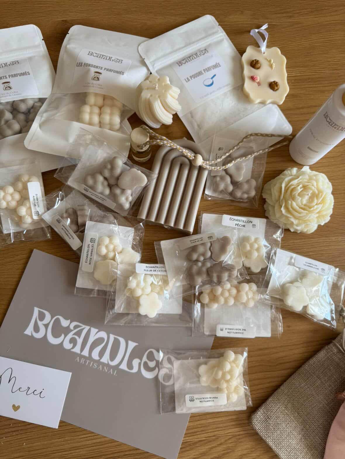 Coffret Découverte Fondants Parfumés - 20 Parfums - BCANDLES