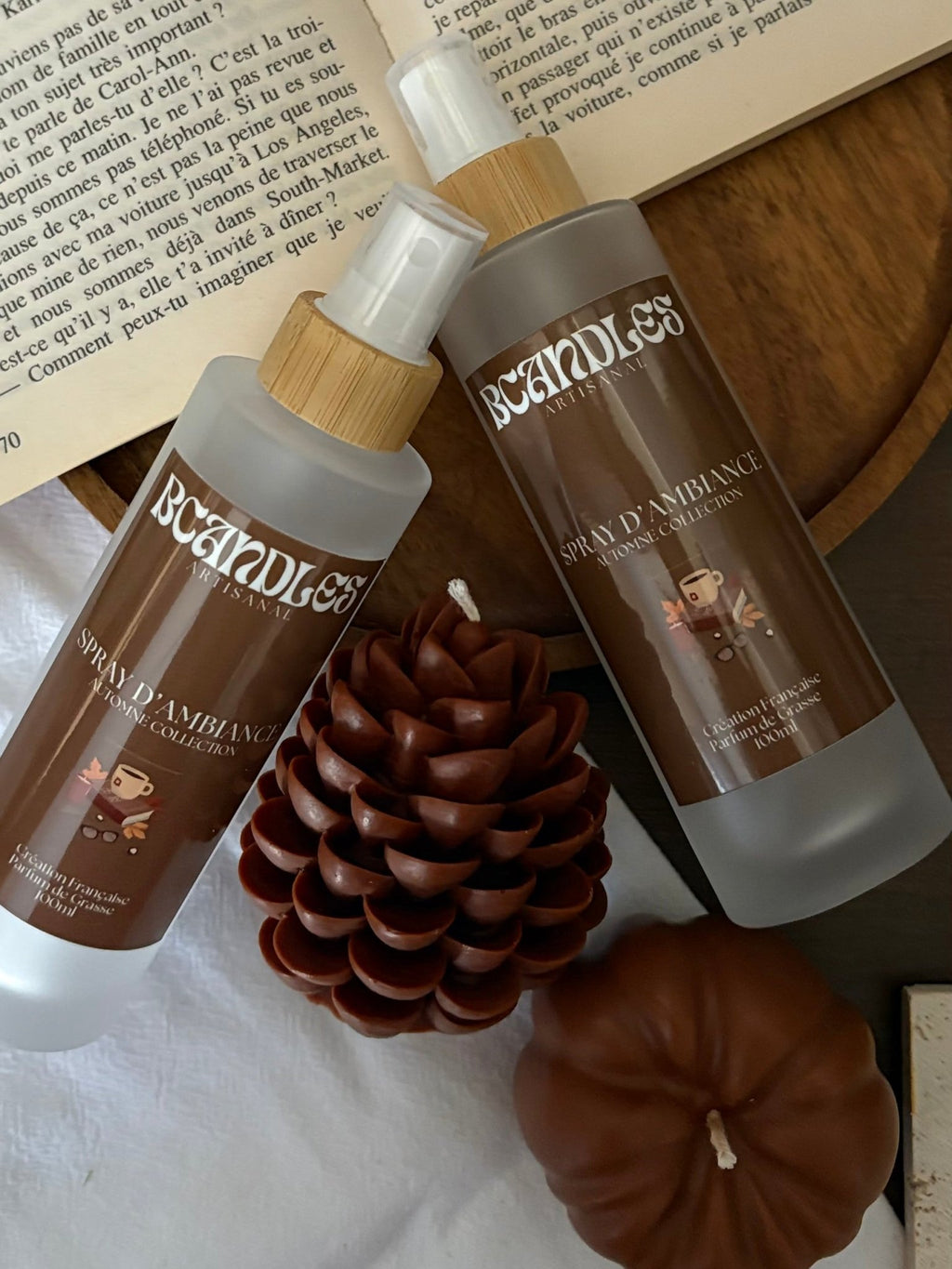 Spray d'ambiance Automne - BCANDLES